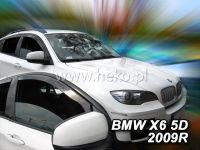 Plexi, ofuky BMW X6 5D 2008 =>, přední HDT