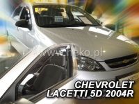 Plexi, ofuky Chevrolet Lacetti 4D, 2004 => přední HDT