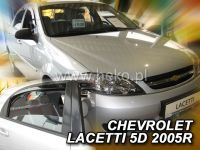 Plexi, ofuky Chevrolet Lacetti htb 5D, 2004 => přední + zadní HDT