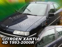 Plexi, ofuky Citroen Xantia 4D 93--00R sedan + zadní HDT