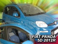 Plexi, ofuky FIAT Panda III 5D, 2.2012 =>, přední HDT