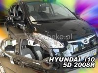 Plexi, ofuky Hyundai i10 5D 2008 =>, přední + zadní HDT