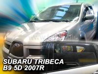 Plexi, ofuky bočních skel Subaru Tribeca B9 5D 2005r =>, 4ks přední+zadní HDT