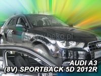 Plexi, ofuky Audi A3 V8 5D 2012=> sportback přední HDT