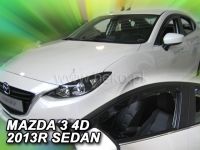 Protiprůvanové plexi, ofuky oken Mazda 3 4/5D sed/htb 2013r =>, 2ks přední HDT