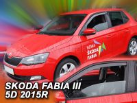 Plexi, ofuky Škoda Fabie III 5D 2014r =>, přední HDT