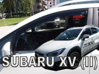 Protiprůvanové plexi, ofuky oken Subaru XV 5D 2017r =>, 2ks přední HDT