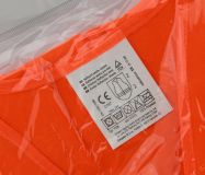 Výstražná reflexní vesta dětská oranžová, 01513 COMPASS