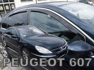 Ofuky oken Peugeot 607 4D 99-10R sed