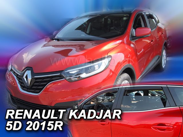 Ofuky oken Renault Kadjar 5D 15R (+zadní) HDT