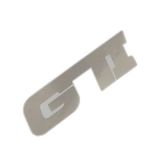 Samolepka kovová GTI 3D znak na auto 110x35 mm