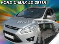 Plexi, ofuky Ford C MAX 5dv., od 2011r =>, sada 4ks přední + zadní HDT