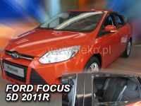 Plexi, ofuky FORD Focus htb, sedan, 5dv 2011r a dál, přední + zadní HDT