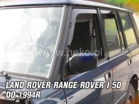 Plexi, ofuky bočních skel Land Rover Range Rover I 3/5D => 1994r, 2ks přední HDT