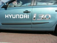 Lišty Dveří HYUNDAI i30 hatchback, 5dv., 2007r HDT