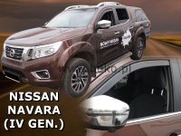 Plexi, ofuky Nissan Navara 2014 => HDT