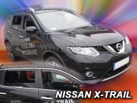Plexi, ofuky Nissan X-Trail III 5D 2013r =>, 4ks prední+zadní HDT