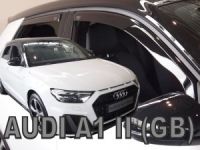 Protiprůvanové plexi, ofuky oken Audi A1 II 5D 2018r => přední+zadní HDT