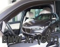 Protiprůvanové plexi, ofuky oken BMW X7 G07 5D 2018r =>, přední HDT