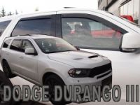 Protiprůvanové plexi, ofuky oken Dodge Durango 4D 2011r => přední+zadní HDT