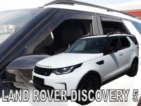 Protiprůvanové plexi, ofuky oken Land Rover Discovery IV 5D 2017r =>, 4ks přední+zadní HDT