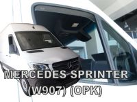 Plexi, ofuky bočních skel Mercedes Sprinter 2D 2018r => OPK zkrácené HDT