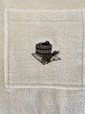 Kilt do sauny dámský s kapsou , 100% froté 150×75 cm Sotra