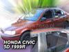 Plexi, ofuky Honda Civic 4D EJ, EK 96-00r přední + zadní HDT