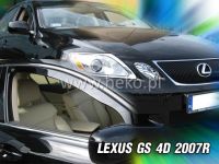 Plexi, ofuky Lexus GS 2007 =>, přední HDT