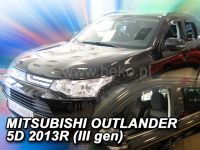 Plexi, ofuky Mitsubishi Outlander 5D 2012=> sada 4ks, přední + zadní HDT