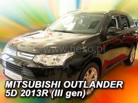 Plexi, ofuky Mitsubishi Outlander 5D 2012=> přední HDT
