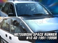 Plexi, ofuky MITSUBISHI Space Runner 4dv, 91-1999r, přední HDT