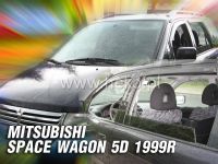 Plexi, ofuky MITSUBISHI Space Wagon 5dv, 99-2005r, přední + zadní HDT