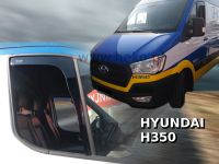 Protiprůvanové plexi, ofuky oken Hyundai H350 2015r =>, 2ks přední HDT