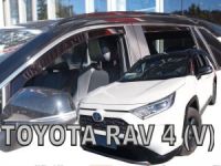 Protiprůvanové plexi, ofuky oken Toyota Rav 4 5D 2019r =>, 4ks přední+zadní HDT