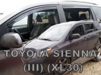 Protiprůvanové plexi, ofuky oken Toyota Sienna 5D 2010r => přední HDT