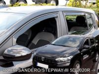 Ofuky oken Dacia Sandero Stepway III 5D 20R (+zadní)
