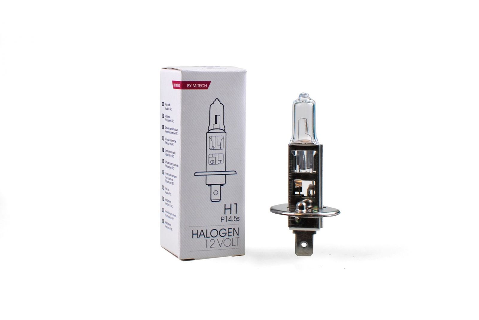 Žárovka halogenová H1 12V 55W P14.5s Z1, 50267