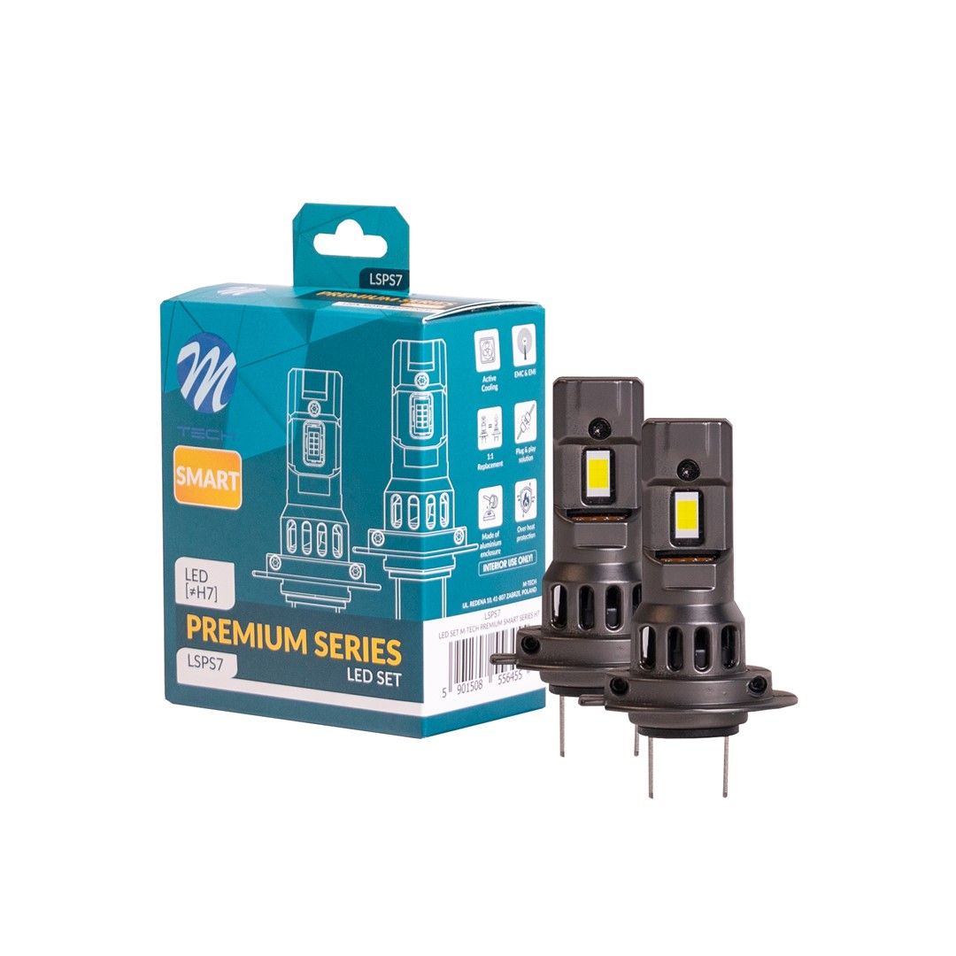 LED SET M-TECH Premium Smart Series H7, LSPS7 55645