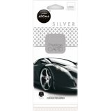 Elegantní papírový osvěžovač vzduchu Premium silver