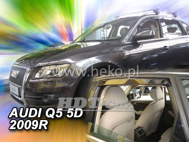 Ofuky oken Audi Q5 5D 09R + zadní