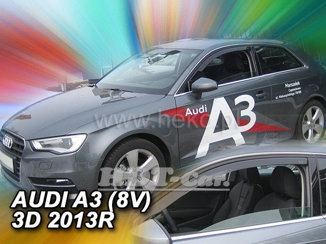 Ofuky oken Audi A3 sportbag 3D 2013=> přední 2ks>
