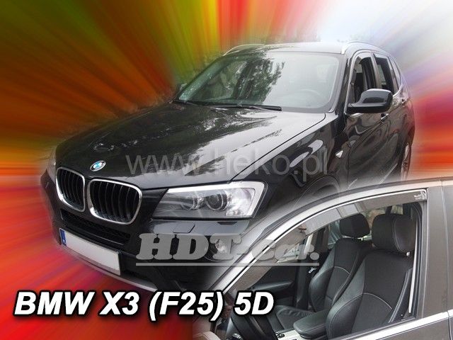 Plexi, ofuky BMW X3 F25 5D 2010=> HDT
