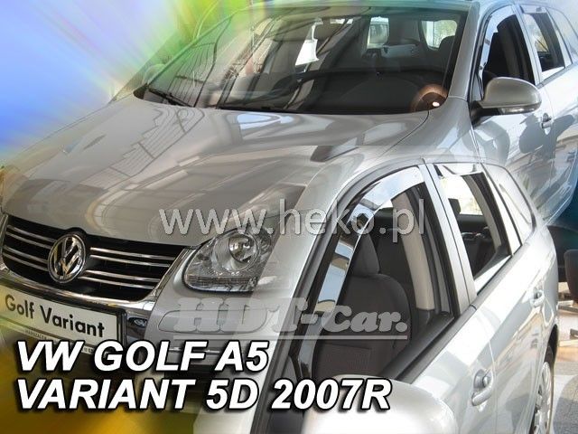 Ofuky oken VW Golf V A combi, 5D 2007-2009, + zadní