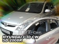 Plexi, ofuky Hyundai i30 CW 5D 2008 =>, přední
