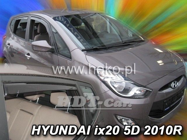 Ofuky oken Hyundai ix20 5D 2010 =>, přední + zadní