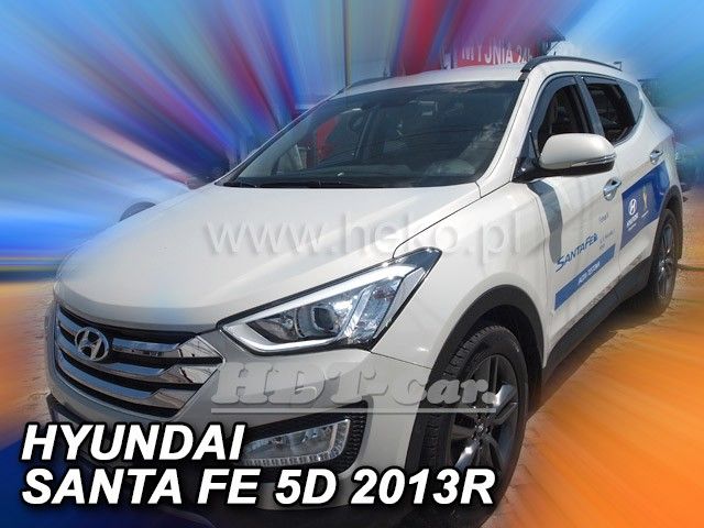 Ofuky oken Hyundai Santa FE III 5D 2012=> +zadní