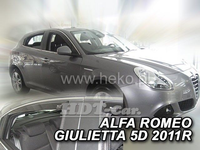 Ofuky oken Alfa Romeo Giulietta 5D 2010=> (+zadní)