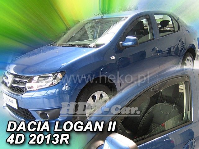 Ofuky oken Dacia Logan II 4D 2013=> přední 2ks>