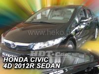 Plexi, ofuky bočních skel Honda Civic 4D sedan 2012 => zadní